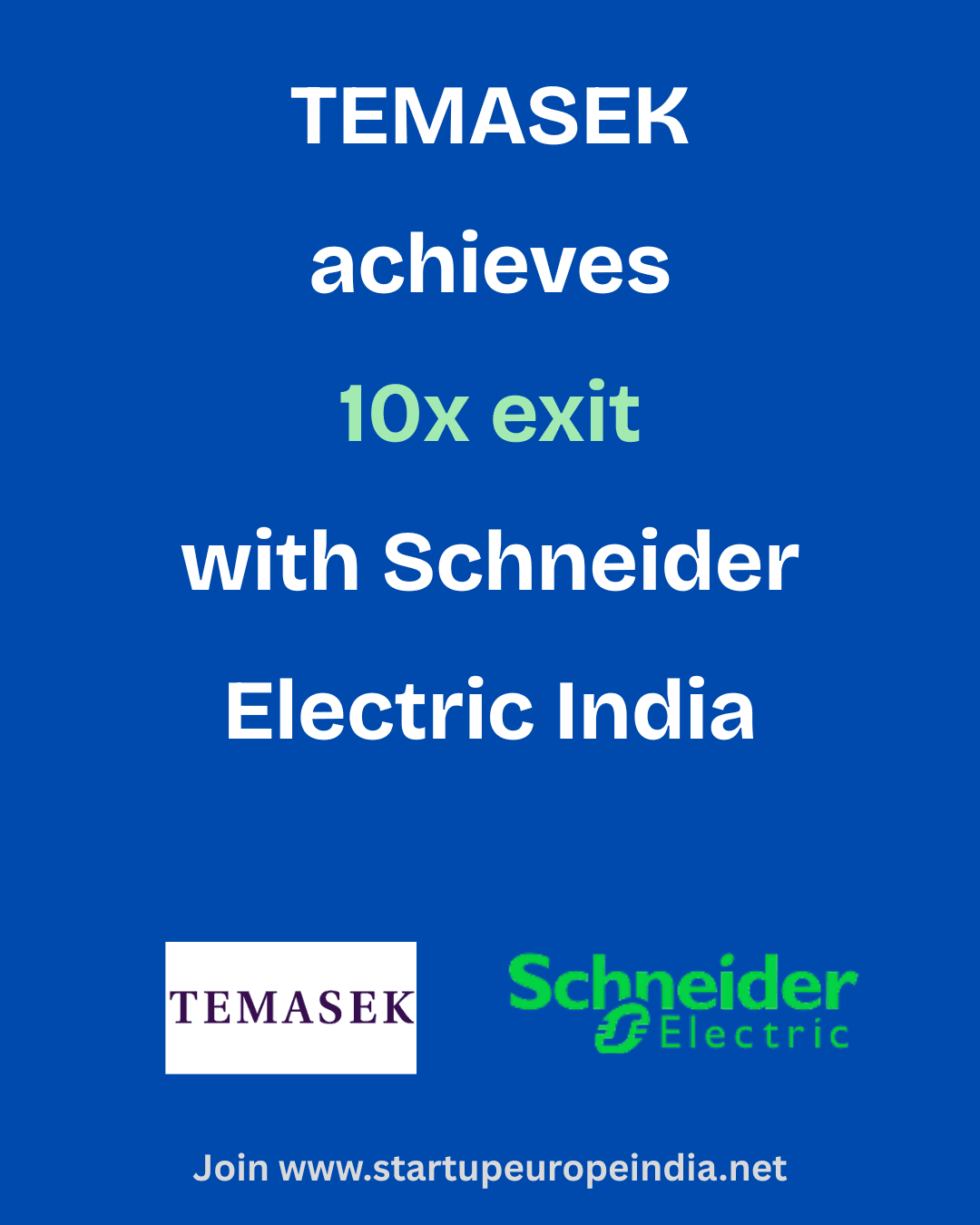 Temasek Nets 10-Fold Gain with S$8.2 Billion Stake Sale in Schneider Electric India