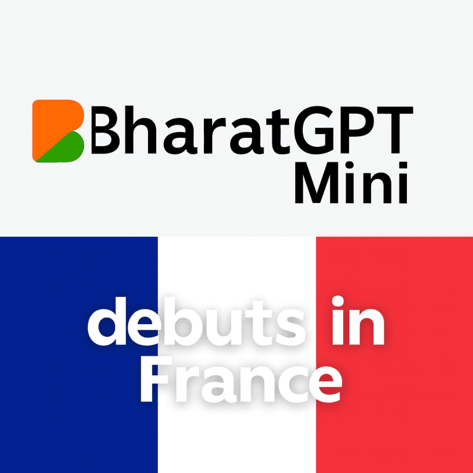 BharatGPT Mini debuts in France