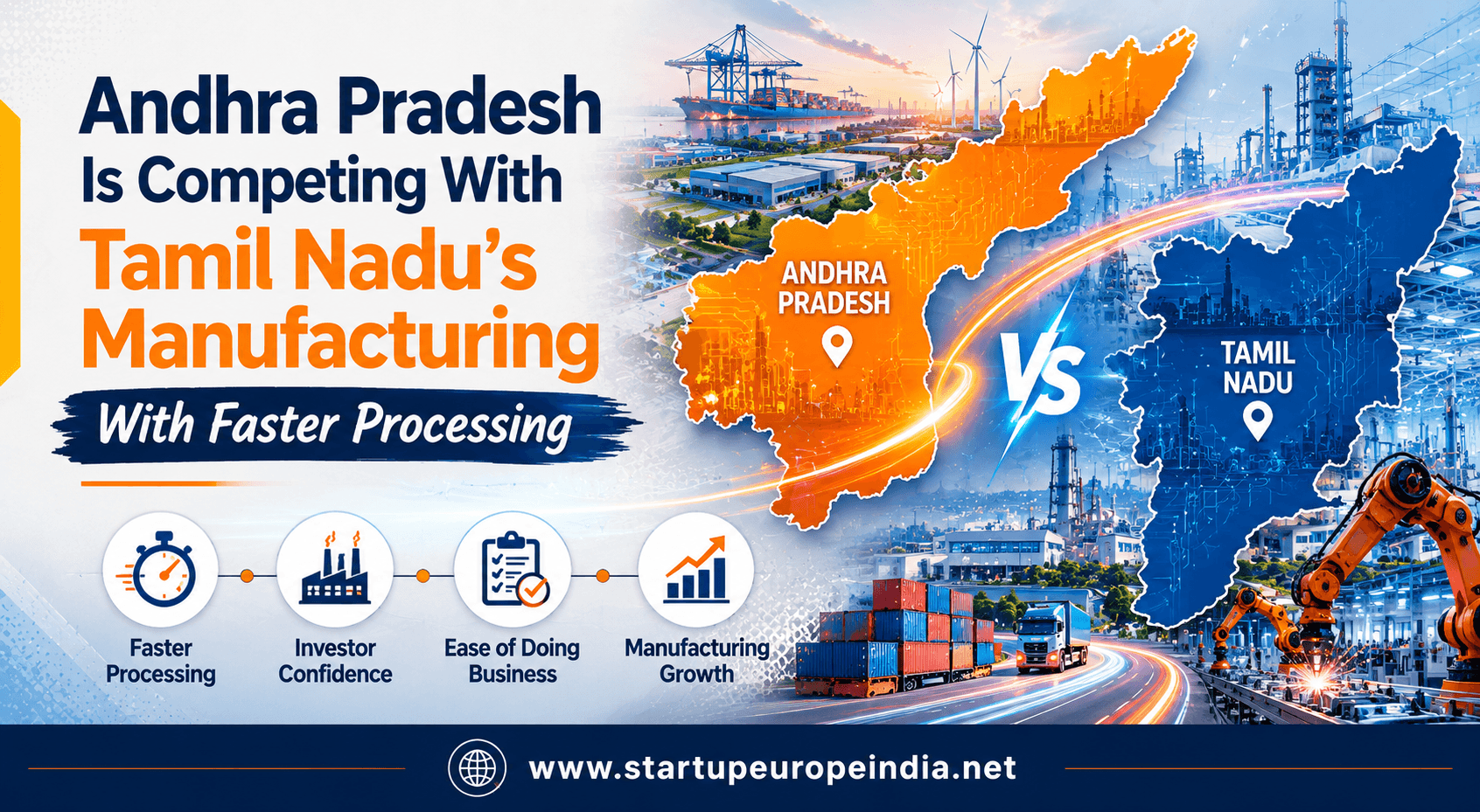 Andhra Pradesh Is Competing With Tamil Nadu's Manufacturing With Faster Processing
