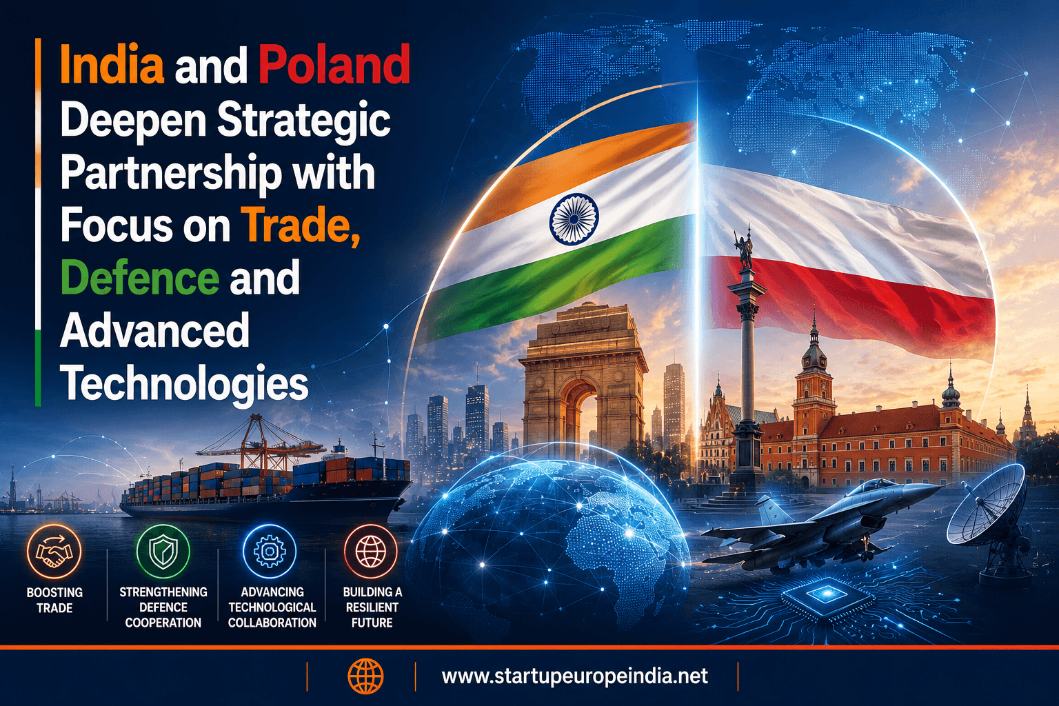India and Poland Deepen Strategic Partnership with Focus on Trade, Defence and Advanced Technologies