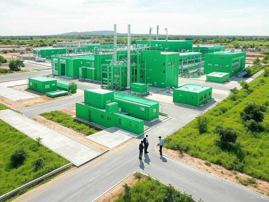 NTPC Green Energy LTD Plans Massive Green Hydrogen Hub in India