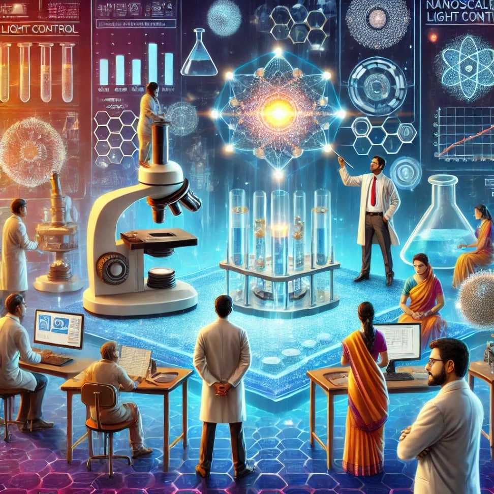 Indian Scientists Achieve Breakthrough in Nanoscale Light Control